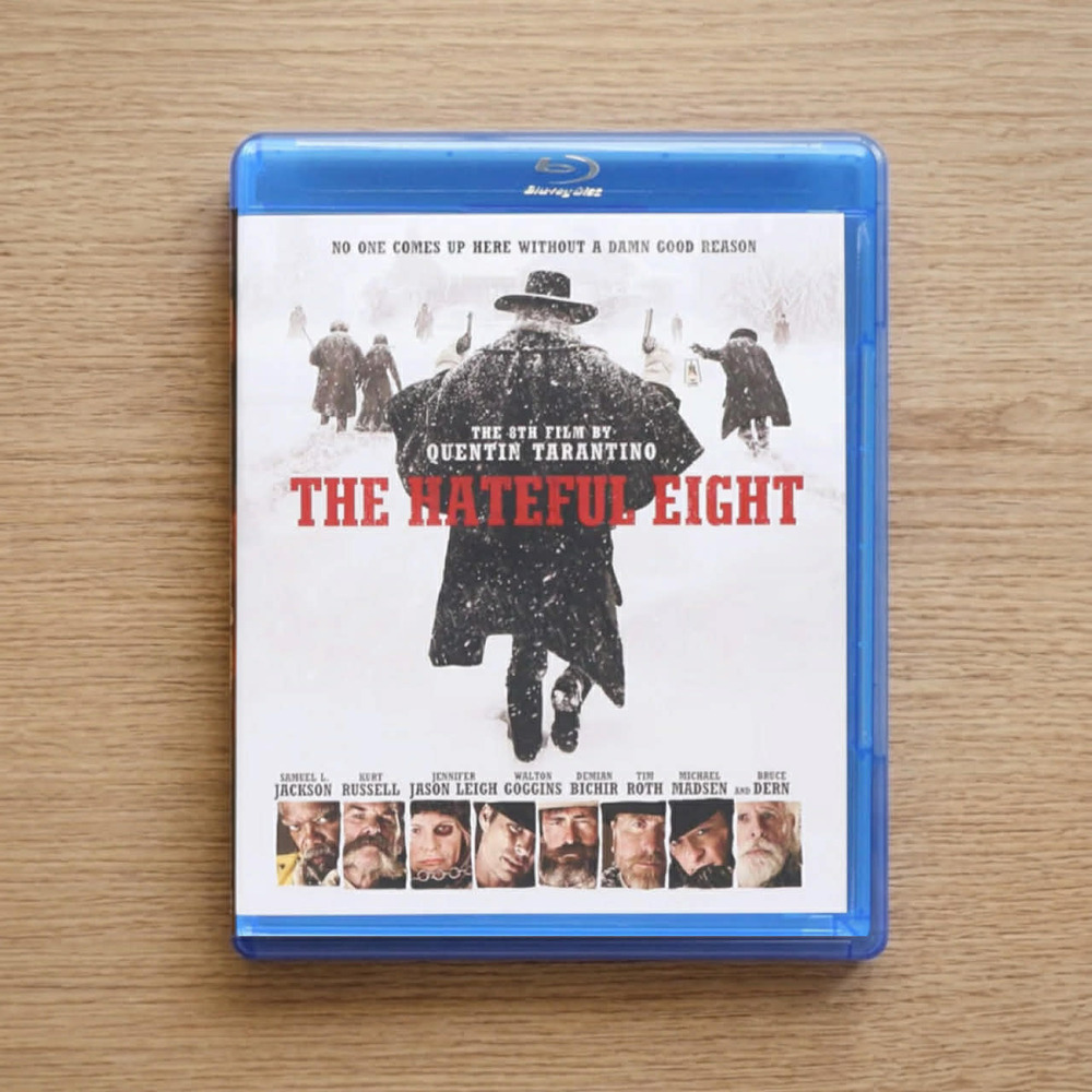 NEW The Hateful Eight Blu-ray Western Quentin Tarantino Movie Rated R (2015)